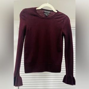 Nanette Lepore Peplum Sweater.